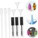 VINTORKY 9 Set Empty Mascara Bottle Lip Balm Bottles Mascara Bottles Empty DIY Lipstick Tubes Transparent Abs - Buy Online on GoSupps.com