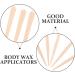 Baluue Wooden Wax Sticks - 100 pcs Wooden Spatulas for Face & Eyebrow Waxing - Small Applicators for Lip & Nose Hair Removal - Buy Online on GoSupps.com