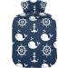 Naanle Whale Anchor Hot Water Bottle | 1L Transparent Heat Bottle for Bed & Pain Relief - Hand & Feet Warmer - Buy Online on GoSupps.com