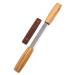 BeaverCraft DK2s Draw Knife with Leather Sheath Woodworking Tool 4.3 Drawknife Wood Carving Tools Wood Draw Knife Woodworking Whittling Tools Draw Knife DK2 with Leather Sheath