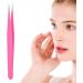 High-Efficiency Stainless Steel Eyelash Extension Tweezers | Fashionable Tools for Easy False Eyelash Application - Buy Online on GoSupps.com