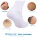 NUSITOU Anti Dry Sock 1 Pair Protective Socks Gel Socks Cotton Glove Moisturizing Socks for Breathable Socks Silicone Socks for Women Dry Feet Cracked Sebs Sole of Foot Women's Aloe White 21X13cm - Buy Online on GoSupps.com