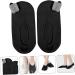 Invisible Boat Socks for Men & Women | Bunion Correcting Sock Adjusters | Polyester Fiber | Black | 1 Pair - Buy Online on GoSupps.com
