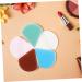  SHERCHPRY SHERCHPRY 7 Pieces Transparent Puff Pad Makeup Applicator for Foundation Highlighter Concealer for Women Lightweight Cakey Free - Buy Online on GoSupps.com