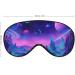 Blacklight Planet Light Sleep Eye Mask & Blindfold - Elastic Strap for Women Men Sleep, Travel, Nap - Buy Online on GoSupps.com