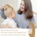Buy Auvstar Baby Natural Hair Brush Set - Goat Bristle & Silicone Comb for Newborns & Toddlers | Gentle Scalp Care Products - Buy Online on GoSupps.com
