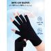 Subay UV Gloves for Gel Nails - Professional UPF50+ Anti-UV Fingerless Gloves in Black - Buy Online on GoSupps.com