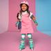 Yvolution Twista Skates Learner Training Skates - 2-in-1 Adjustable Roller Skates for Boys and Girls 2+ Years Old, US Size 7-11 - Green - Buy Online on GoSupps.com