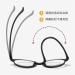 Ultra-Light Anti-Blue Light Reading Glasses for Seniors - High-Resolution Progressive Multifocus Sand Black Frame Size 2.50 - Buy Online on GoSupps.com