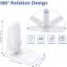 Childproof Self-Adhesive Door Handle Lock - 2Pcs White | Alyvisun - Buy Online on GoSupps.com