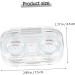 Buy Gatuida 3-Piece Contact Lens Organizer Set - Clear Storage for Hen Party Games - Perfect Travel Case for Contact Lenses - Buy Online on GoSupps.com