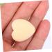 Ibasenice 200 Stk Log Color Peach Cherz Valentine's Day Heart Perlen - DIY Unfinished Wood Jewelry Crafting Accessories - Buy Online on GoSupps.com
