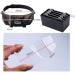1.2X 1.8X 2.5X 3.5X Headmounted Magnifying Glass with Led Lights for Old Man Reading Hd Repair Engraving Mobile Phone Clock Optical Lens Illuminated Magnifier Good Times - Buy Online on GoSupps.com