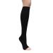 ITA-MED 25-35 mmHg 2X-Large Black H-304 (O) Microfiber Knee Highs Compression 3 Pack Black XXL
