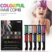 10pcs Temporary Hair Chalk Hair Color Comb Washable Hair Dye Salon Party Set -HnQ - Buy Online on GoSupps.com