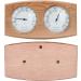 Flexman 2 in 1 Sauna Thermometer & Hygrometer - Wooden Double Digit Temperature & Moisture Monitor for Sauna Decoration - International Shipping Available - Buy Online on GoSupps.com