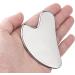 Stainless Steel Gua Sha | Premium Face & Body Massage Tool | Heart Shape Facial Scraper for Radiant Skin - International Shipping Available - Buy Online on GoSupps.com