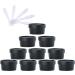 empty jars with lids cosmetic jar B0CL9KMD8Z20 PC 100ml Pink Mask Mixing Bowl Empty 100g Plastic Storage Jars with Inner Liner for Storage Body Hand Face Cream Lotion Gel 5X Spatula (Color : Roze S
