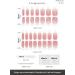 ohora Semi Cured Gel Nail Strips (N Blossom) - Salon-Quality, Long Lasting, Easy to Apply & Remove - Includes Prep Pads, Nail File & Wooden Stick - Buy Online on GoSupps.com
