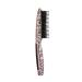 Calista Triangl Pro Heated Detailer Brush Smoothing Anti-Frizz Professional Heat Styling Brush Burn-Free Firm Bristles Ionic and Ceramic Technology 5 heat settings (11" Snakeskin) 11 inches Snakeskin