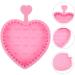 minkissy Makeup Brush Cleaning Pad Dryer Cleaner Gloves for Cleaning Makeup Foundation Brush Portable Brush Beauty Brush Cleaning Bowl Brush Cleaner Pink Foldable Makeup Pad 12x9cm Pink - Buy Online on GoSupps.com
