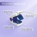 3.2 Foot Short Spo2 Sensor - Reusable Finger Clip Probe for Adults Compatible with NellCor Monitor & Oxismart Module 7-Pin Connection - Buy Online on GoSupps.com