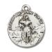 St. Joan of Arc Pendant - Sterling Silver 7/8 x 3/4 inches with Chain - Buy Online on GoSupps.com