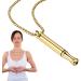 WOBBLO Anapana Breathing Meditation - Wearable Stress Relief for Men & Women in Gold | Shop Internationally - Buy Online on GoSupps.com