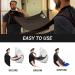 Captain Jax Beard Apron & Hair Catcher with Bag | Non-Stick Beard Cape for Trimming | Strong Suction Cup | Mirror Protector Net | Black - Buy Online on GoSupps.com
