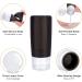 16 Pack Silicone Travel Bottles Set - TSA Approved, Leakproof & Refillable | Morfone Travel Containers for Toiletries - 2oz 3oz Ideal for Shampoo, Conditioner, Lotion - BPA Free - Buy Online on GoSupps.com