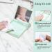 480Pcs Face Oil Blotting Sheets with Mirror Case and Powder Puff (80 Sheets/Set) Oil Control Film Blotting Paper Replacment for Clean & Clear Oil-Absorbing Sheets (AloeVera*6 Set) - Buy Online on GoSupps.com