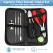Professional Heavy Duty Toenail Clippers Kit for Thick or Ingrown Nails - Set of 8 | Stainless Steel Pedicure Tool for Elderly Red - Sharp Nail Cutter Set for Ingrown Toenail Treatment - Buy Online on GoSupps.com