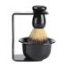 Nimomo 3 PCS Shaving Bowl Durable Professional Men's Shaving Brush + Stand/Holder + Bowl Set