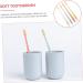 JECOMPRIS Hand Toothbrush Set - 4 Soft Plastic Toothbrushes & Extra Care Tools for Kids | International Shipping Available - Buy Online on GoSupps.com