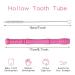Soothing Silicone Baby Teething Tubes for Babies 0-12 Months - Safe, Non-Toxic and BPA-Free Teething Toys for Girls - Dishwasher Safe - Buy Online on GoSupps.com
