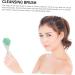 Beaupretty Silicone Face Scrubber Silicone face Cleansing Handle face Silicone face wash Oil for face Facial Cleansing Tool Silica Gel Handheld Miss Cleaning Face Scrubber Brush - Buy Online on GoSupps.com