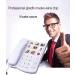 Big Button Corded Telephones Memory Landline Phone with Speed Dialing & Handsfree Speakerphone Large Button Amplified for Seniors Elderly C - Buy Online on GoSupps.com