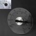 Clear Circular Outdoor Window Temperature Thermometer Weather Station Tool Temperature Display for Car Engine