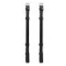 ExionPro Bridle with Hook Fastener (16 mm) (Matching Stitching) Replacement Cheek Piece Black Warm Blood (Over) Size