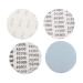 20 Highly Wear-Resistant 3000 Grit Grinding Wheels - Eccentric Pads with Durable Aluminum Oxide - Round Shape Sandpaper for Precision Grinding - Buy Online on GoSupps.com