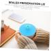 Zerodeko 12 Pcs Silicone Cup Lid Silicone Cover Travel Fruit 11x11x3cmx3pcs Light Bluex3pcs - Buy Online on GoSupps.com