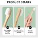 4-Pack Sustainable Bamboo Nano Toothbrushes | Extra Soft BPA-Free Vegan & Eco-Friendly | Perfect for Adults & Kids - Buy Online on GoSupps.com