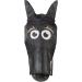PFIFF 101013 Fly Mask with Motif for Horses | Premium Fly Protection | Black-Beige Pony/S - Shop Internationally - Buy Online on GoSupps.com