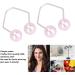 2 Pairs Dimple Makers for Face Cheeks Personal Care Dimple Trainer for Cheeks Ball Easy To Wear Dimple Trainer (Purple) - Buy Online on GoSupps.com