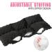 Ostomy Seatbelt Pillow - Protect Your Stoma with Comfort | Colostomy Ileostomy Urostomy Driving Cushion - Black Minky Dot - Buy Online on GoSupps.com