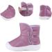 LACOFIA Toddler Winter Snow Boots - Anti-Slip, Waterproof & Warm - Size 5 UK Child - Purple - Buy Online on GoSupps.com
