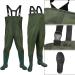 Buy Waterproof 70 Denier Nylon Fishing Pants with Boots | Angler Waders for Pond Fishing - Durable & Comfortable - Buy Online on GoSupps.com