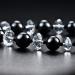 Buy Magnetic Necklace - Hematite Therapy Beads Jewelry for Men & Women | Elegant Rhinestone Gift - Buy Online on GoSupps.com