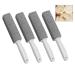 iwobi 4 Pcs Pumice Cleaning Stone with Handle Pumice Stick Toliet Hard Water Ring Remover for Cleaning Kitchen/Grill/Household/Rust/Bath/Feet Care