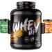 TWP Nutrition Platinum Series All The Whey Up Protein Powder Shake 23g Whey Protein Low Fat Low Carbs 2.1kg/900g & 70/30 Servings Vegetarian Friendly (Caramel Apple Pie 2.1kg) Caramel Apple Pie 2.1kg - Buy Online on GoSupps.com